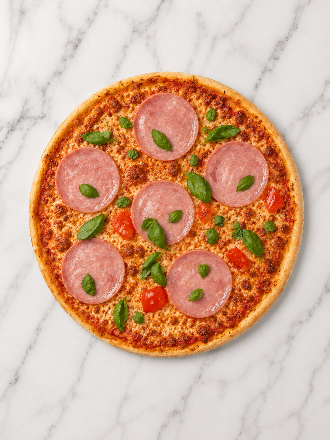 Nybakad pizza från Ruccola i Vinsta